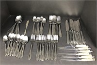 Set of Wallace Stainless Steel Flatware and More