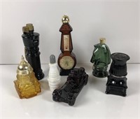 Collection of Avon Decanters