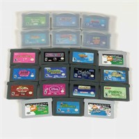 Assortment of Nintendo Game Cartridges