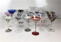 Collection of Martini Glasses