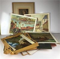 Collection of Vintage and Antique Paper Items