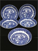 WEDGEWOOD & CO 5 BOWL LOT