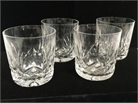 4 WATERFORD GLASSES