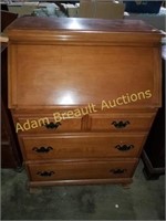 VINTAGE SECRETARY DESK