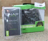 Generic XBOX Controller and SnapPower Guidelight