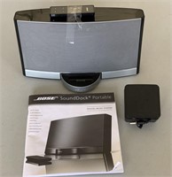 Bose Portable Sound Dock With Remote & Box
