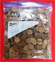 50 - 500 PLUS UNSEARCHED WHEAT BACK PENNIES