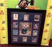 11 - BOSTON RED SOX FRAMED & MATTED WALL ART