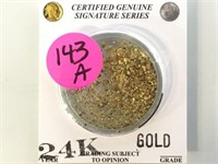 1.6G  24K GOLD NUGGETS