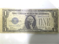 1928 B $1  FUNNY BACK  SILVER CERTIFICATE