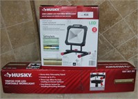 Husky 2500 LED Portable Worklight and Tripod