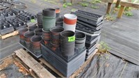 Assorted Pots,  Misc. Trays
