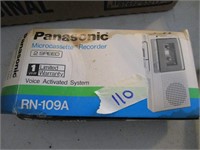Vintage Panasonic Microcassette Recorder