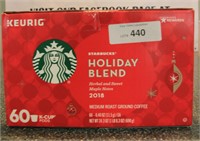 Starbucks Holiday Blend K-Cups 60 count