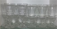 Faceted Glass Stemware