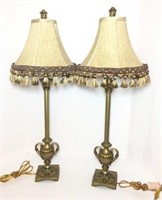 Pair of Beautiful Urn Table Lamps