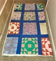 Vintage Hand Made/Stitched Quilt