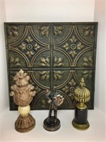 Metal Wall Décor, Finials and Armored