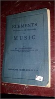 "Elements of Music" by P Davenport book