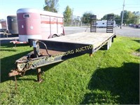 2005 QUALITY 18'+4' DOVETAIL T/A TRAILER