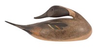 Frank Finney Carved Pintail Duck Decoy