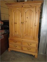 Large Thomasville Rustic Style Armoire