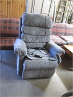 Grey Power Recliner Chair