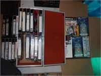 3 Boxes of VHS Tapes