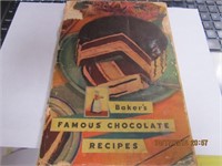 1936 Baker's Chocolate Recipes