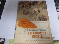 1950 International Harvester Refrigerator Recipes