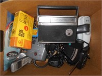 Box of Electronics and Misc. Items
