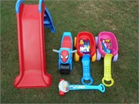 Plastic Small Childrens Outdoor Toys