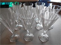 Set of 10 Champagne Glasses