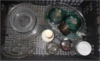 Box of Mixed Glass Items