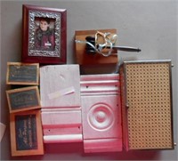 Box of Misc. Items Including 10 1/2"Long Jewelry