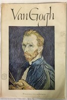 Van Gogh Art Book With Color Prints