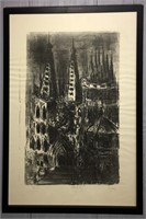 Francisco Sainz Print Of Cathedral
