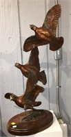 Bronze Bird Sculpture Signed Winship '94