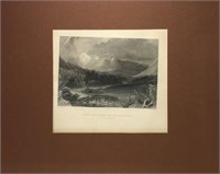 W. H. Bartlett Engraving, Mount Washington