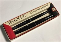 Parker Cartridge Pen And Pencil Set