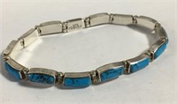 Sterling Silver & Turquoise Bracelet