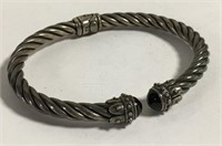 Milor Italy Sterling Silver Cuff Bracelet