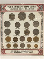 OLD & CURRENT THAI COINS 1937-1995