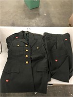 Vintage Military Uniform