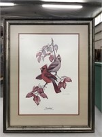 Framed, Matted, & Signed Don Whitlatch “Cardinal”