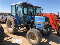 Landini 65 Blizzard Tractor S/N 7015f06261