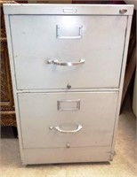 11 - TWO DRAWER FILE CABINET