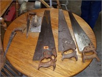 VARIETY OF HAND SAWS