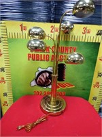 64 - VERY COOL BRASS TABLE LAMP