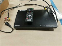 Sony Blu-ray DVD player with remote